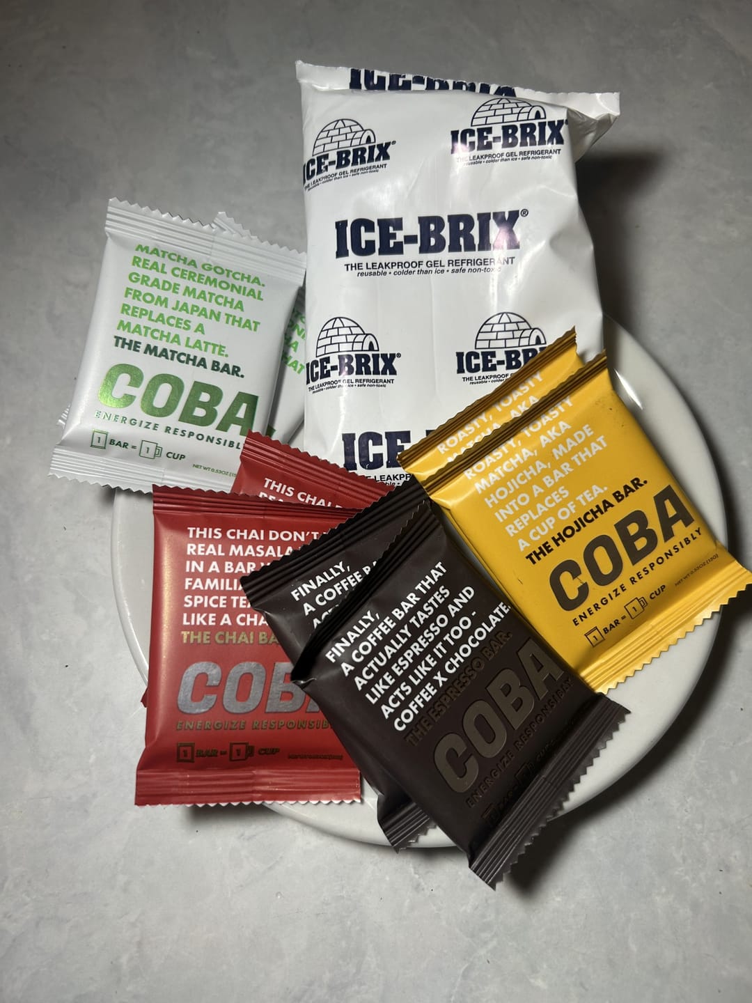 Customer photo review of COBA Sample Box