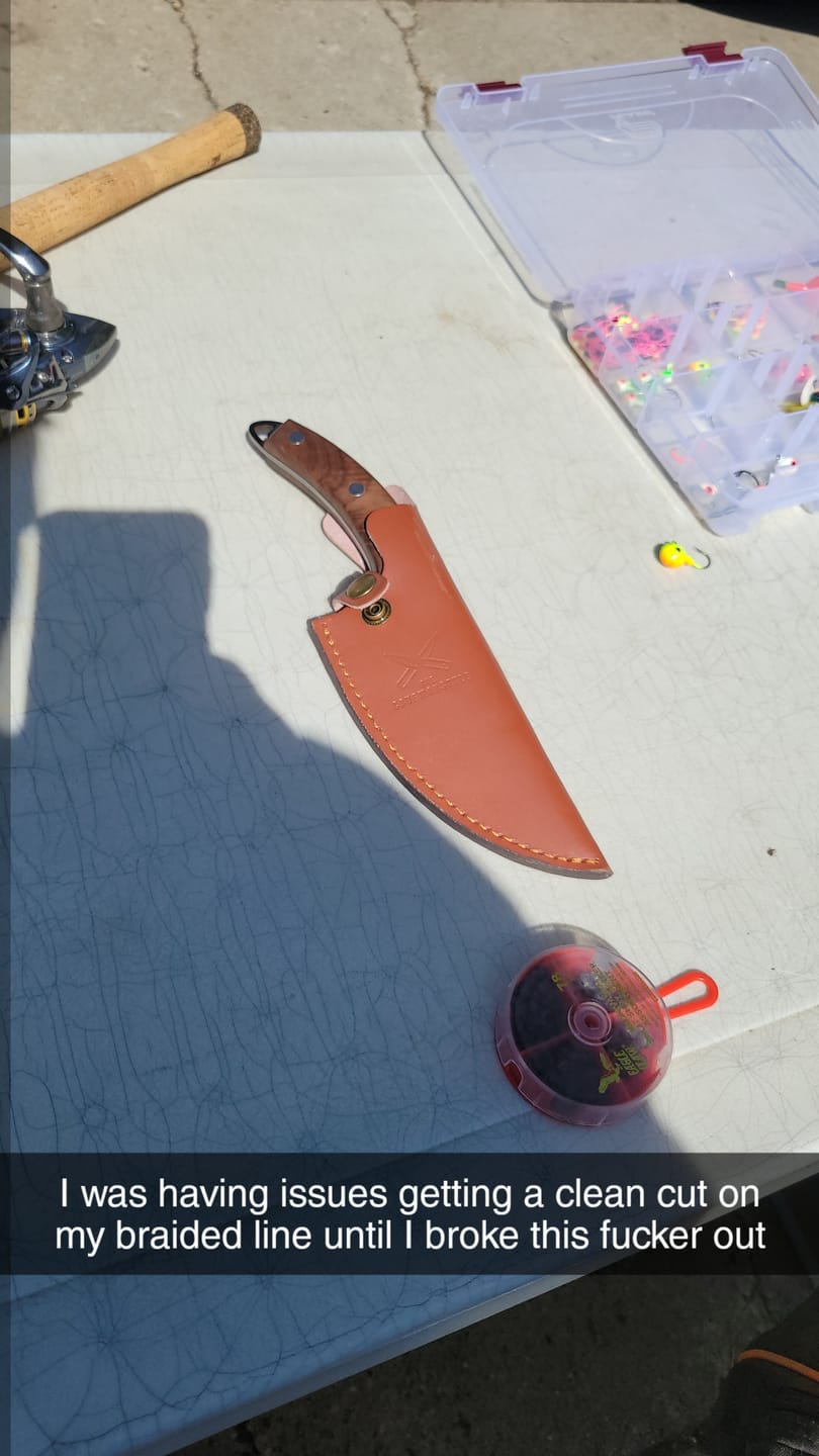 Customer photo review of ULTIMO 1.0 KNIFE (1+3 FREE  )CAVEMAN CLEARANCE