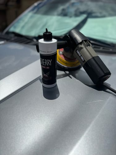 Customer photo review of Cherry Ceramic Wax - 12oz