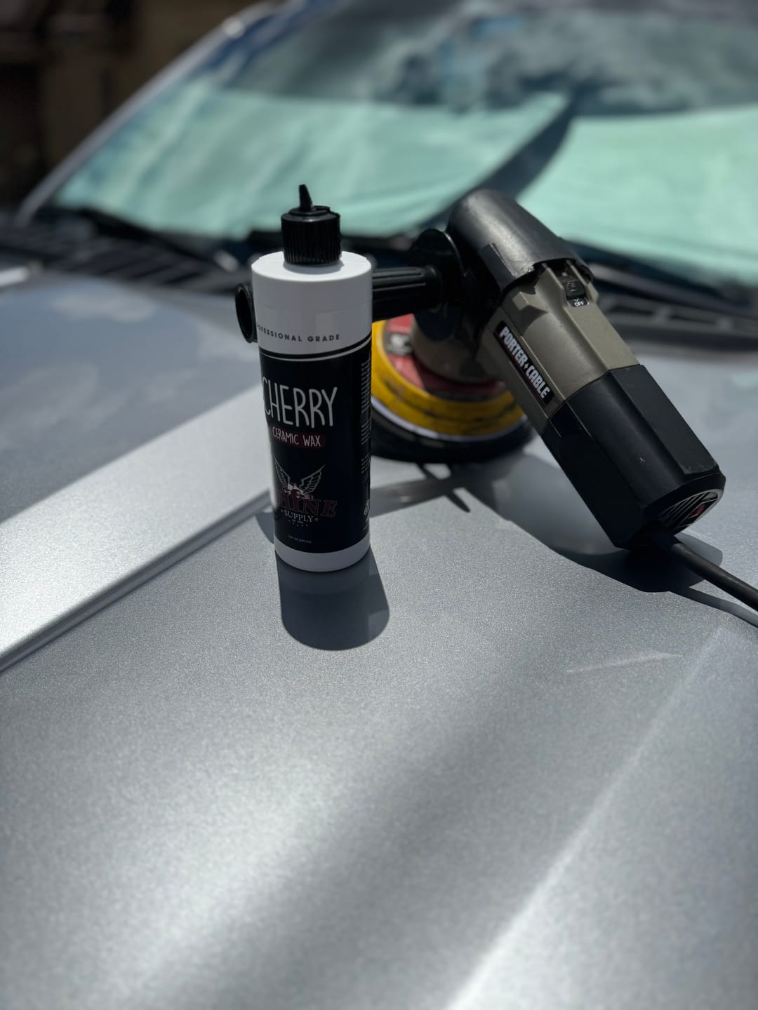 Customer photo review of Cherry Ceramic Wax - 12oz