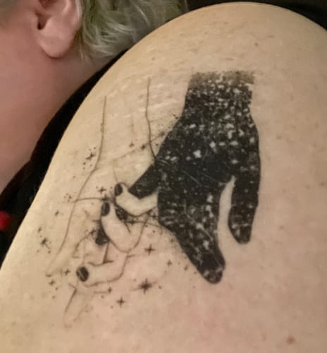 Customer photo review of Create Your Own Tattoo
