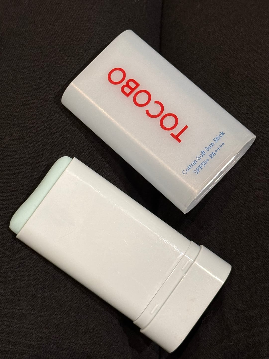 Customer photo review of Saules aizsargzīmulis TOCOBO COTTON SOFT SUN STICK SPF50+ PA++++