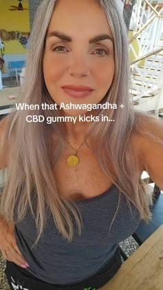 Customer photo review of Mushroom THC Gummies  6000mg Blueberry Cotton Candy THCP D9 20 CT