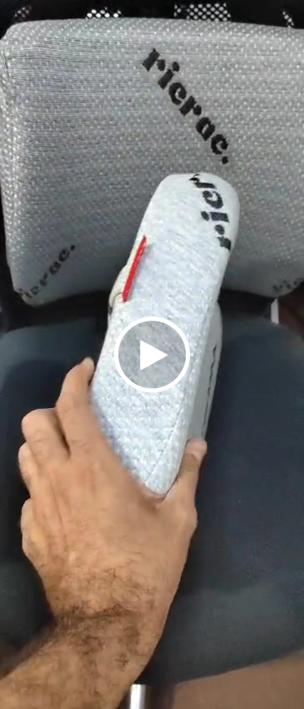 Customer video review of Rall- Portable Tailbone Cushion