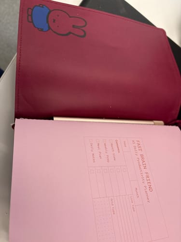 Customer photo review of Planners Starter Kit-  'CANDY HEART'