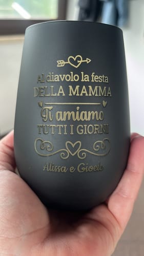 Customer photo review of Festa della mamma - Lanterna per genitori