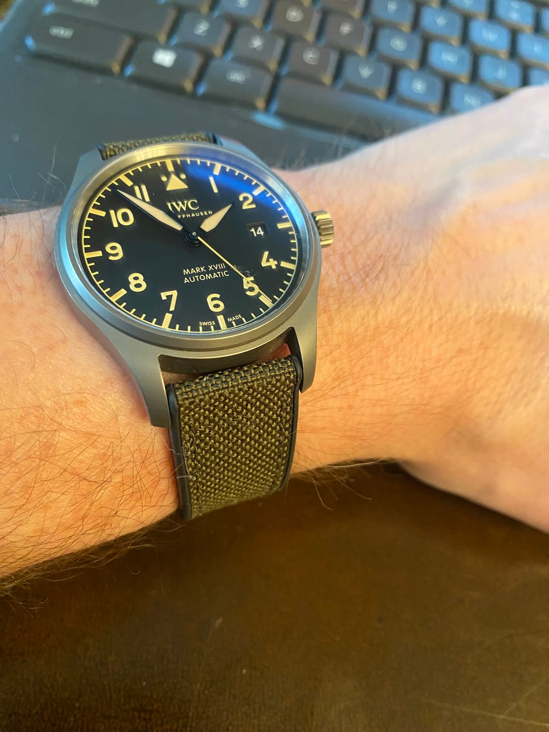 Customer photo review of Canvas & Rubber - Green