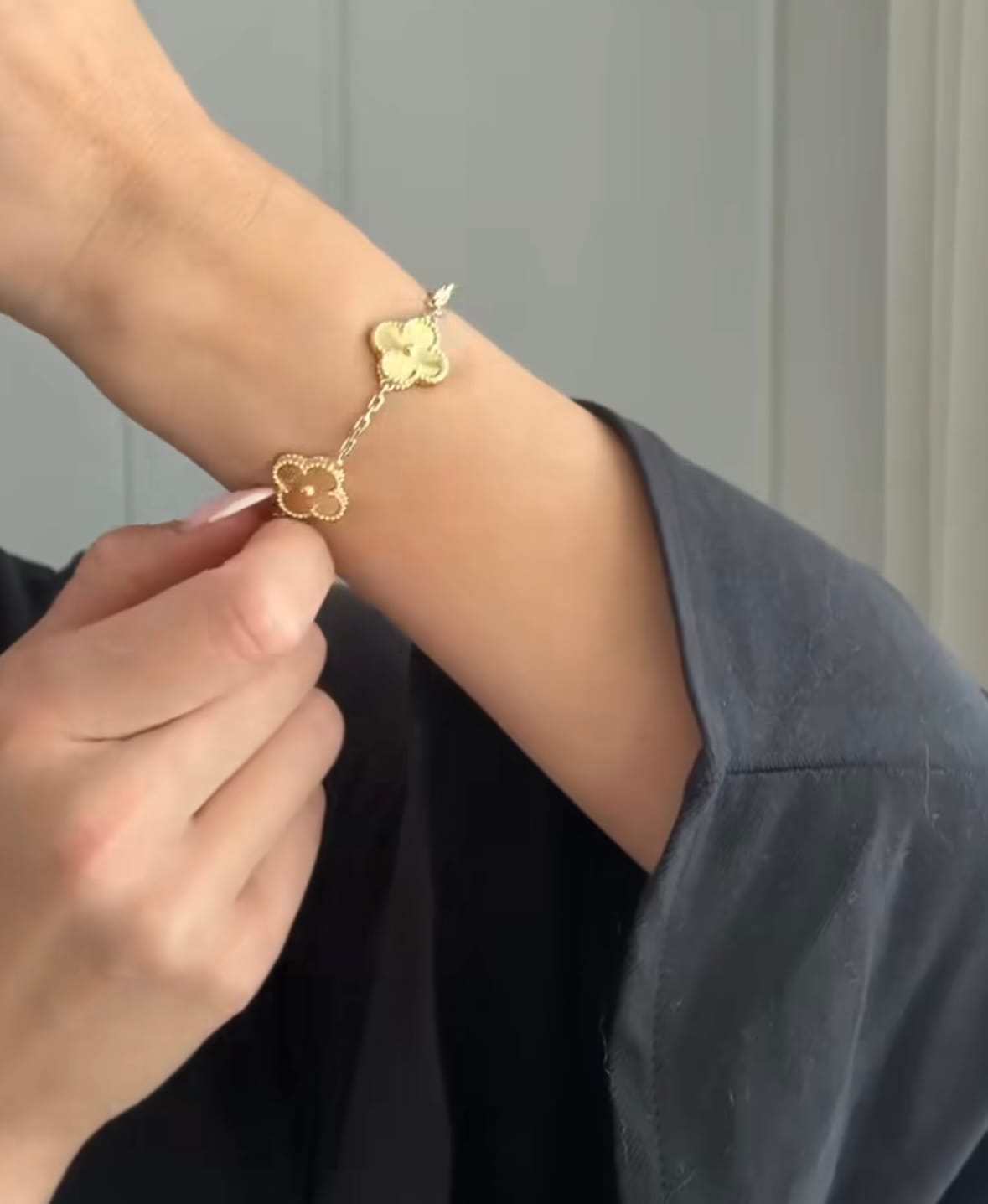 Customer photo review of Four clover Armband