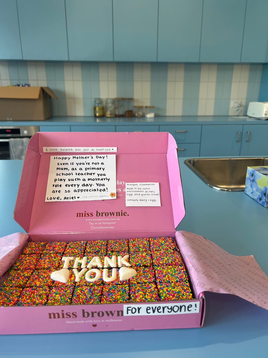 Customer photo review of Custom Brownie
