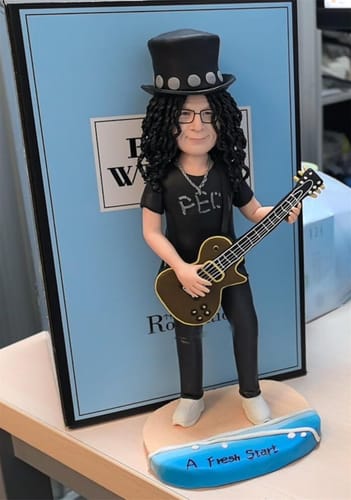 Customer photo review of Bobblehead Figures Custom 1 Person Man Clay Fathers Day Gift For Dad