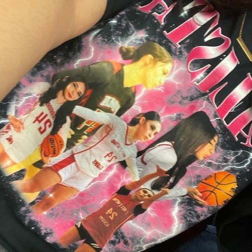 Customer photo review of Custom Vintage Tee/Crewneck/Hoodie