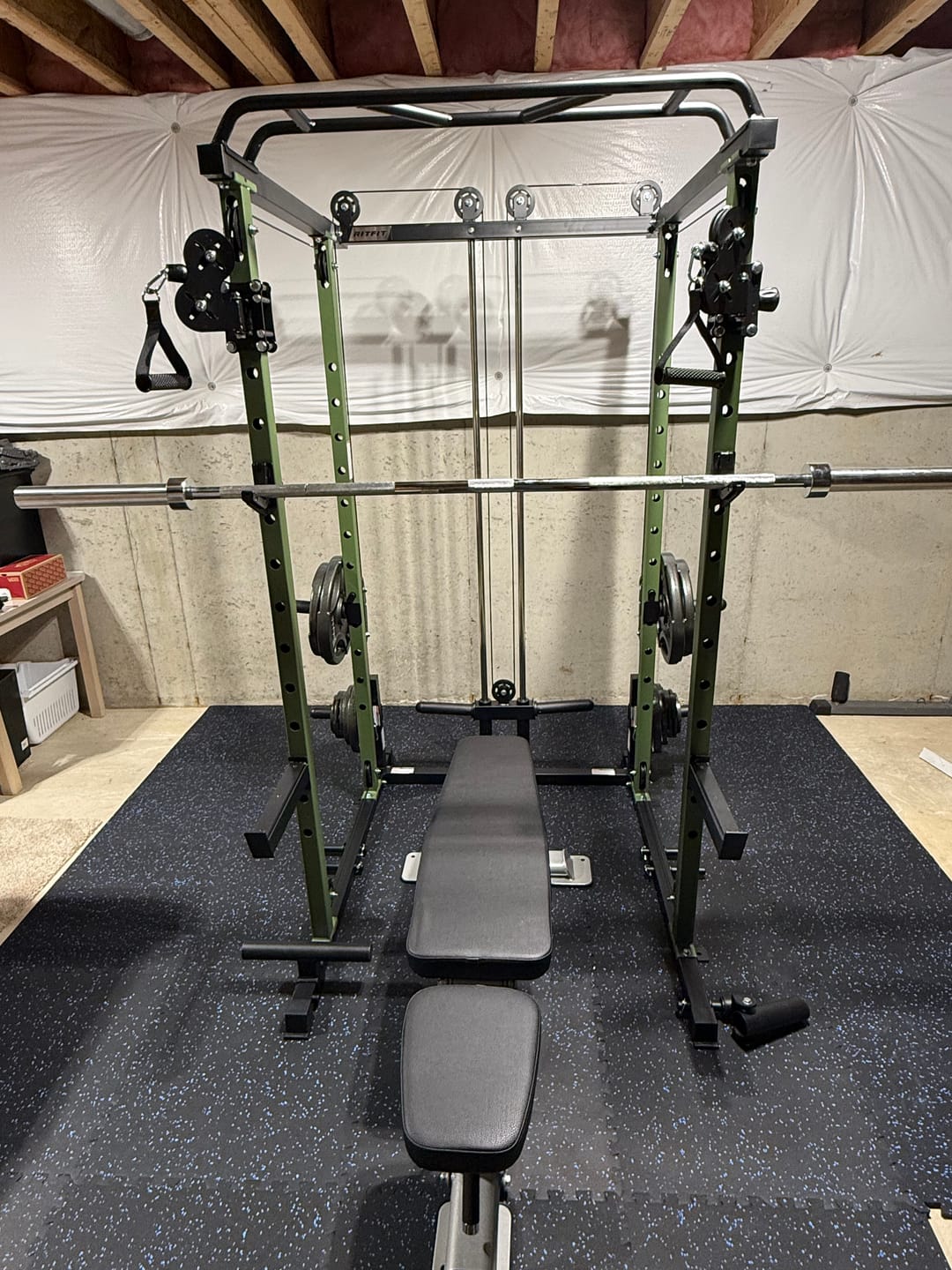 Customer photo review of RitFit PPC03 1000lbs Power Cage with Smooth Cable System