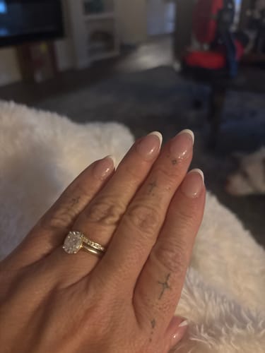 Customer photo review of XCOATTIPS® Natural - Extra Short Almond