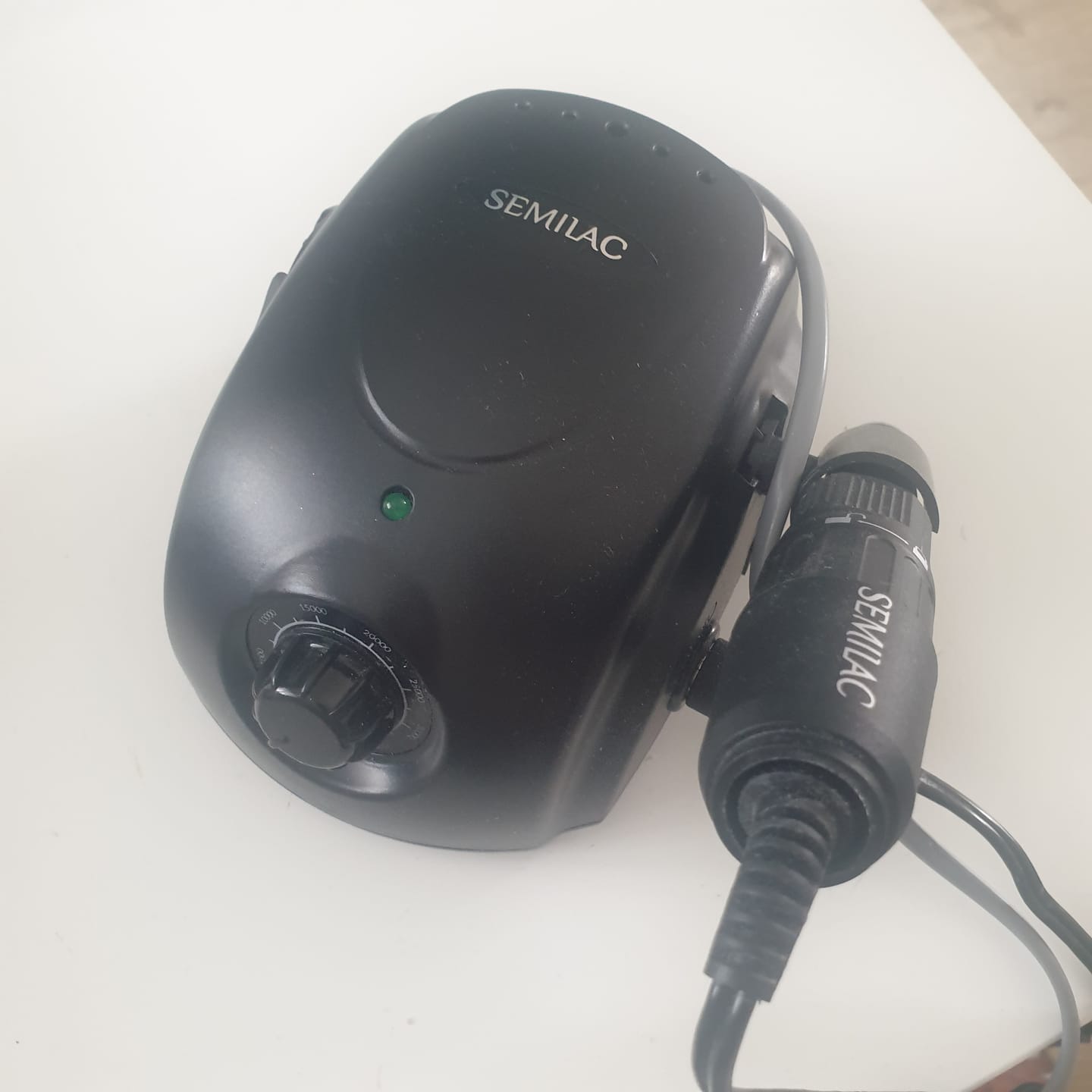 Customer photo review of Semilac Black Electric Nail Drill E-File 65W