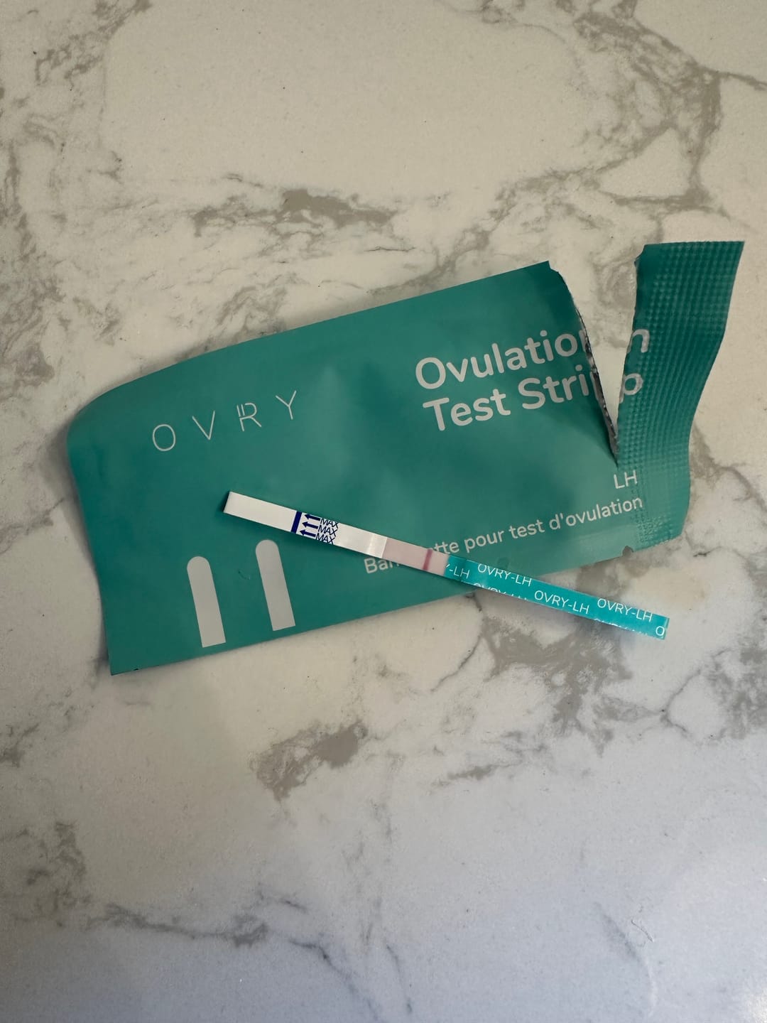 Customer photo review of Ovulation Test Strips
