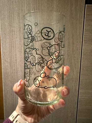 Customer photo review of CapiGlass (edición limitada) - Vaso de 490ml