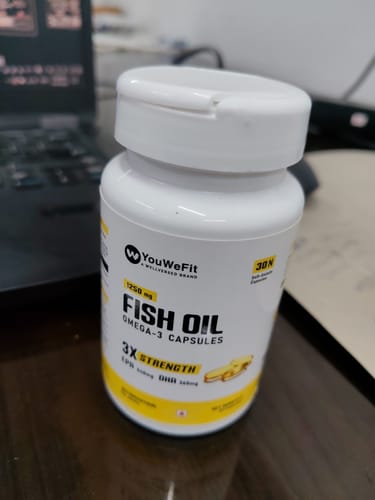Customer photo review of YouWeFit Omega-3 Fish Oil (30 Capsules), 1250mg