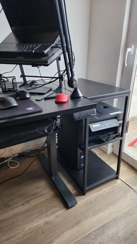 Customer photo review of Repisa 60│Línea Black KALLFU.PRO