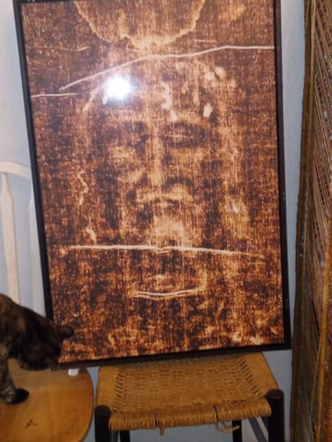 Customer photo review of Shroud of Turin - Face of Jesus