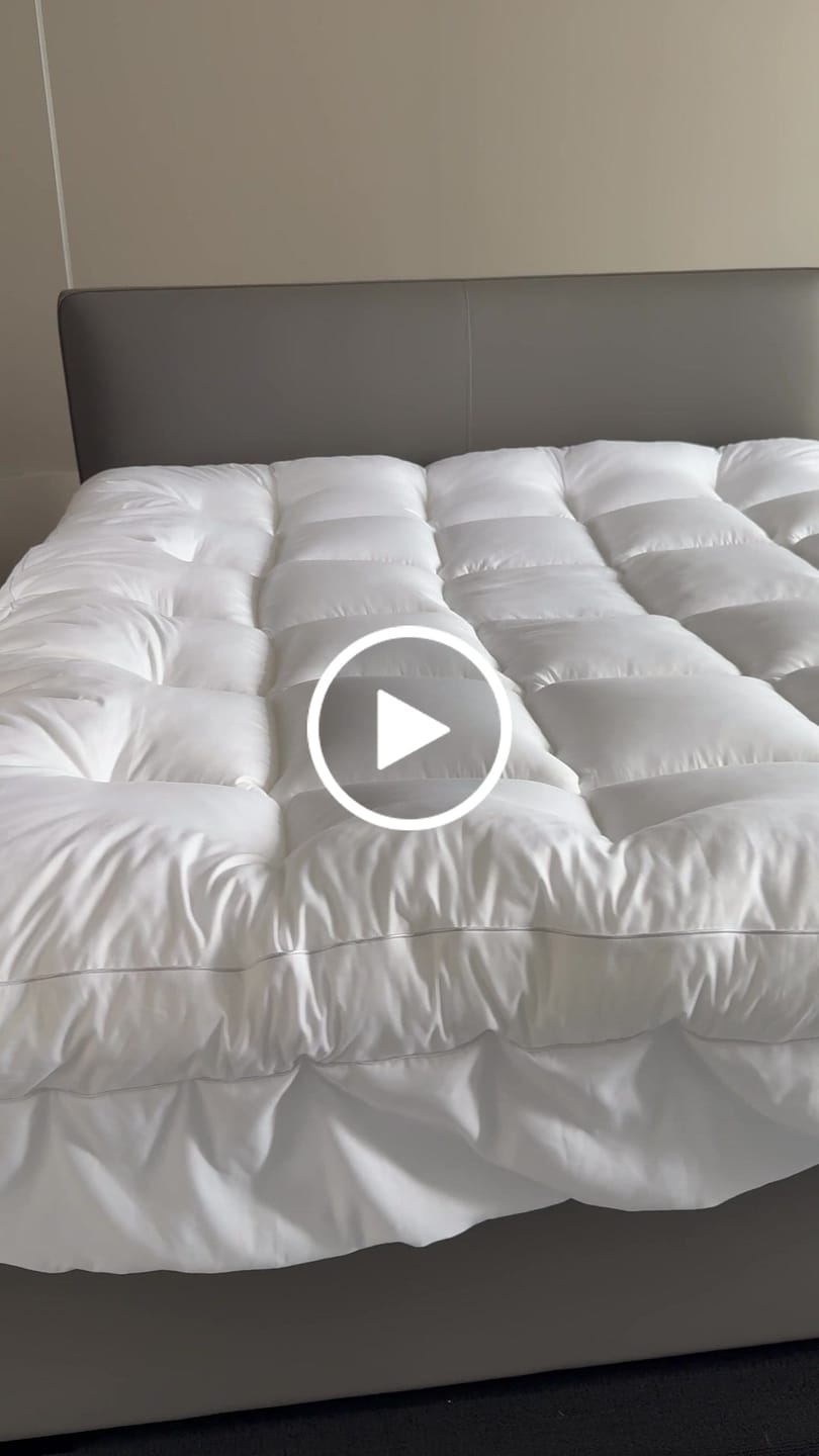 Customer video review of Ultimate Comfort Luxury Beroea Mattress Topper 12 cm