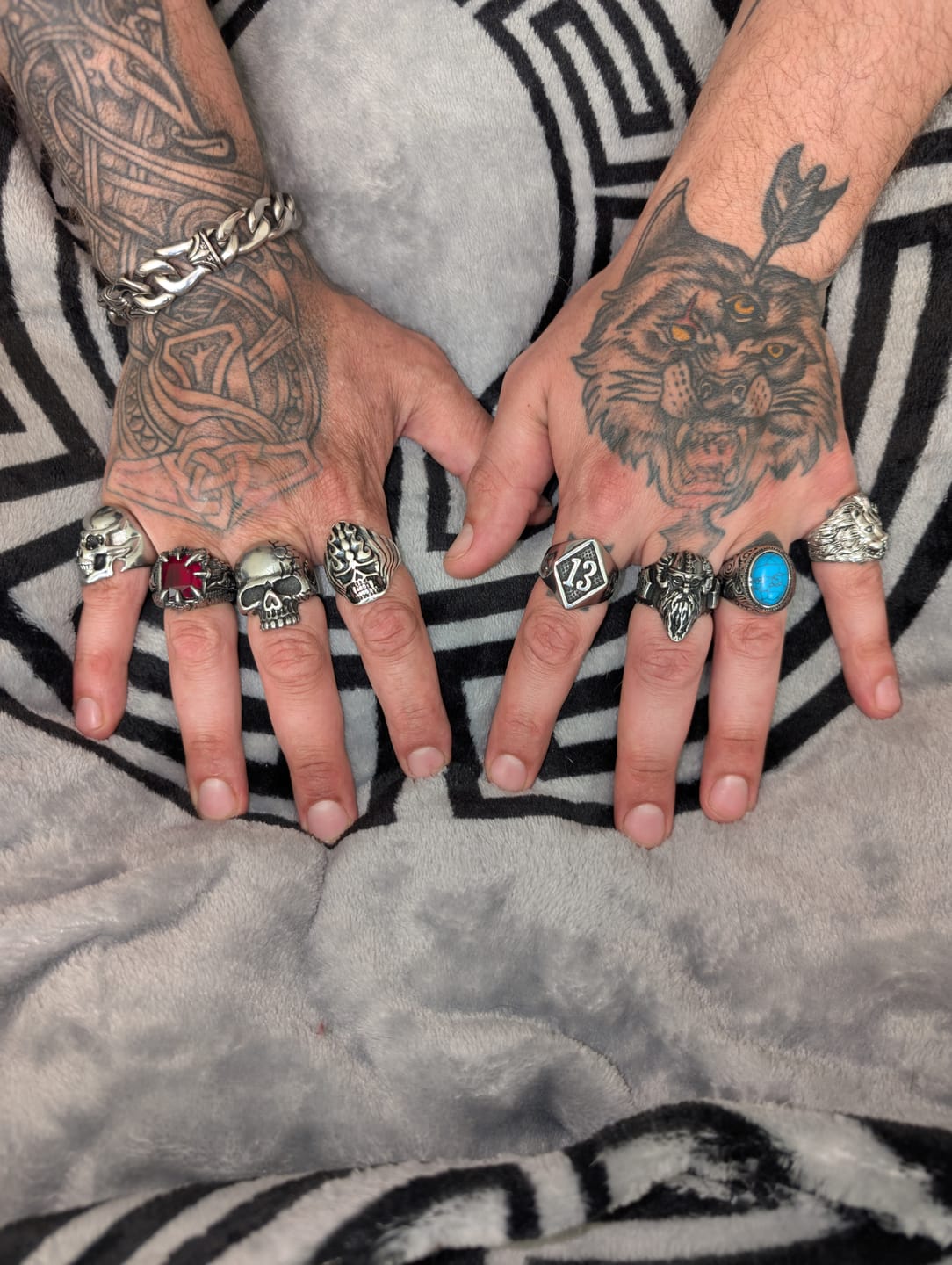 Customer photo review of BLUE EYES.