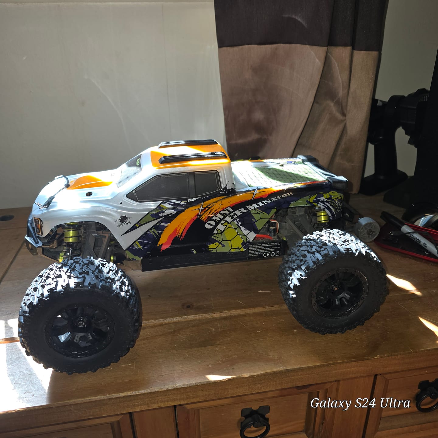 Customer photo review of Car Body, PC For RZ001（Orange + White）