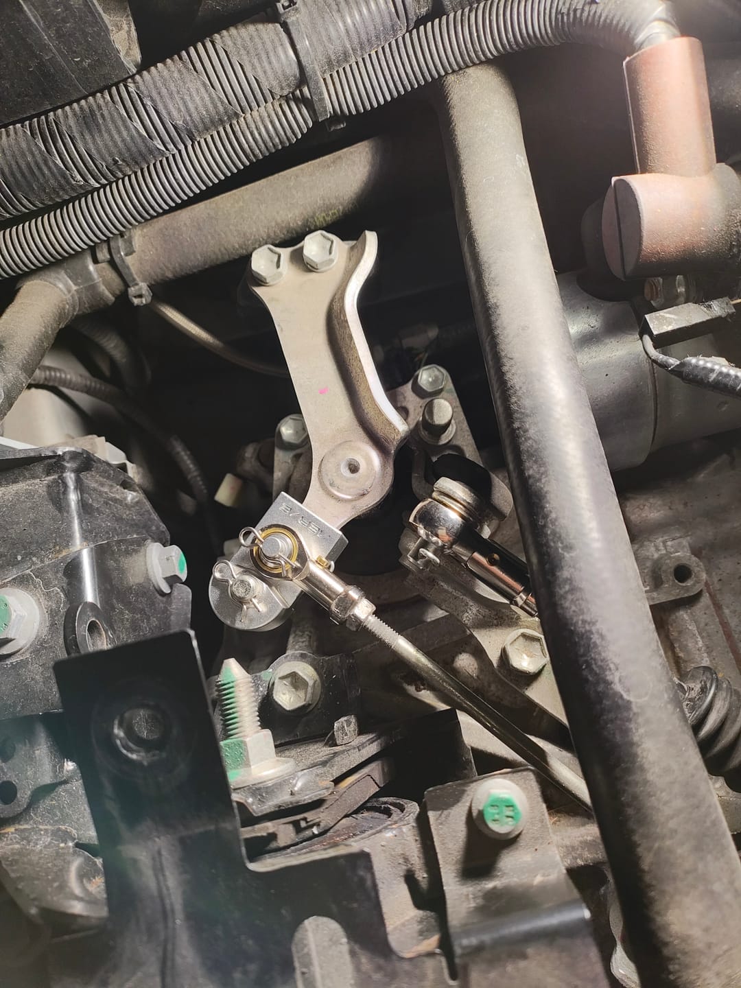 Customer photo review of Short Shift Adaptor for Emira, Evora & Exige