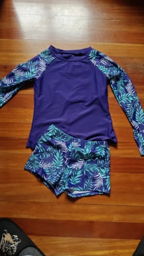 Customer photo review of Maillot de Bain Manche Longue 2 Pièces