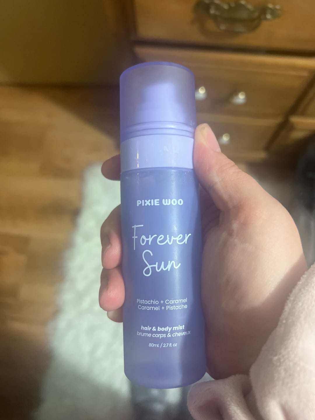 Customer photo review of Hair & Body mist - Forever sun