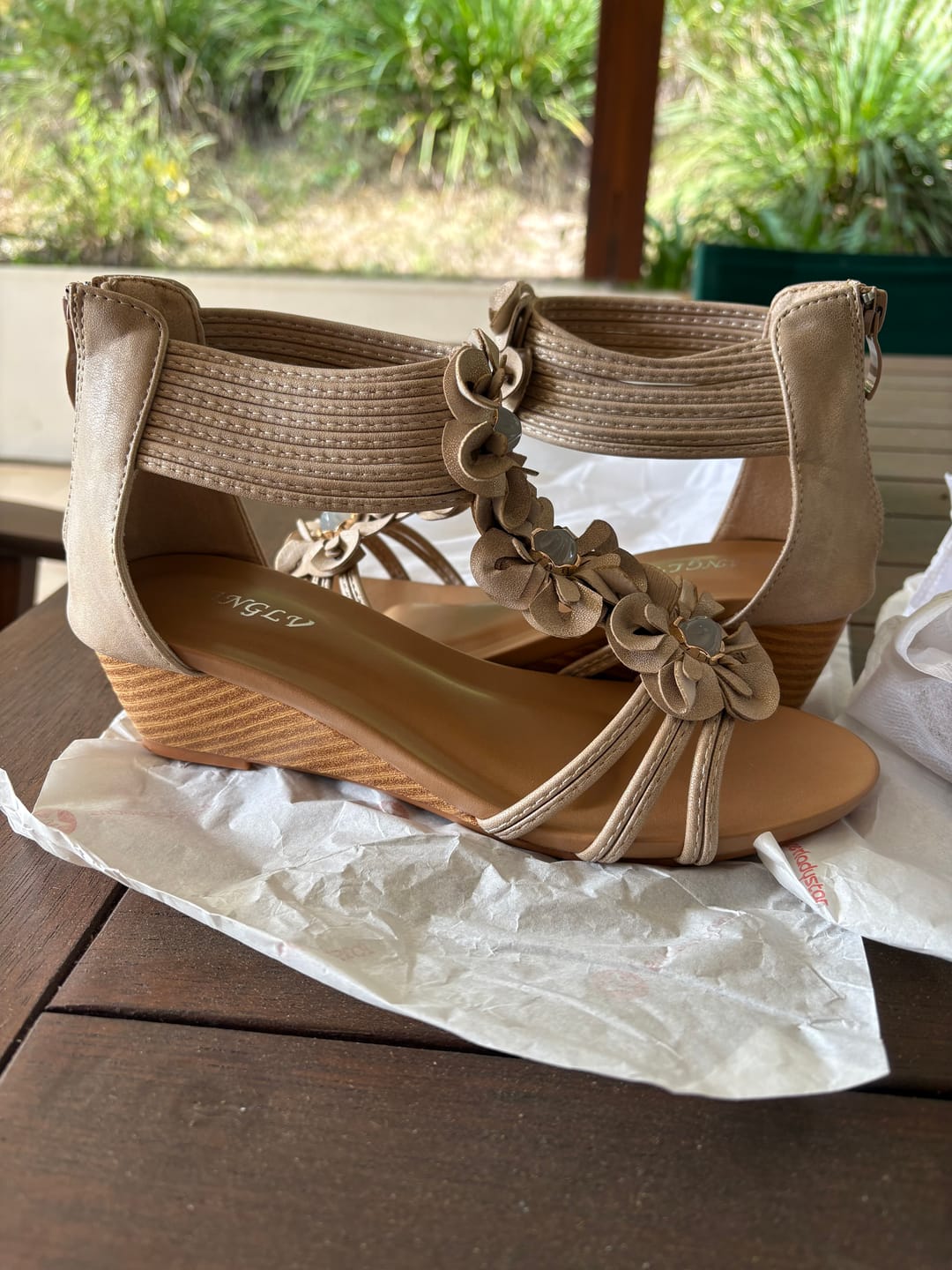 Customer photo review of Bohemian Comfy Sandals