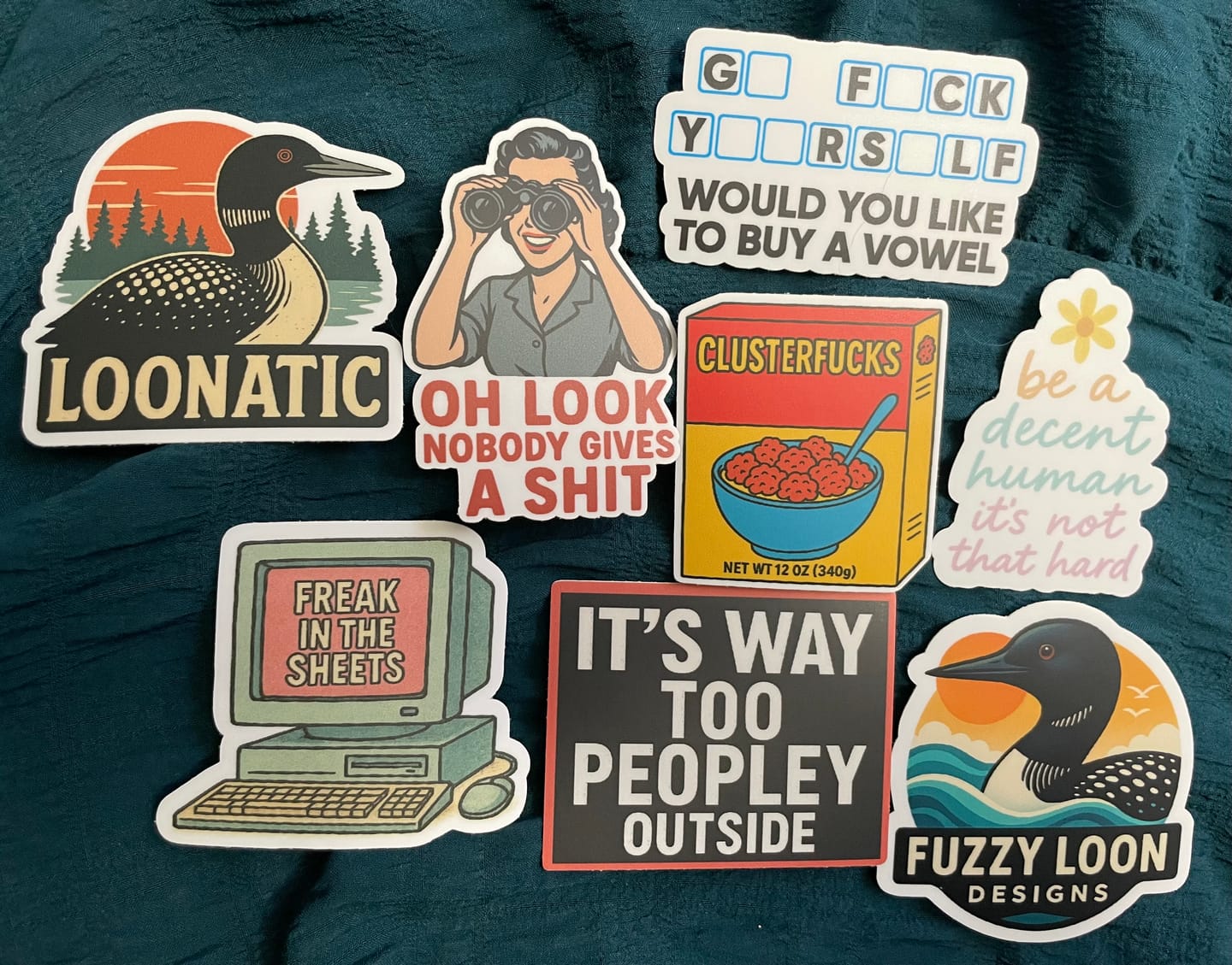 Customer photo review of STICKER CLUB | Monthly Sticker Subscription