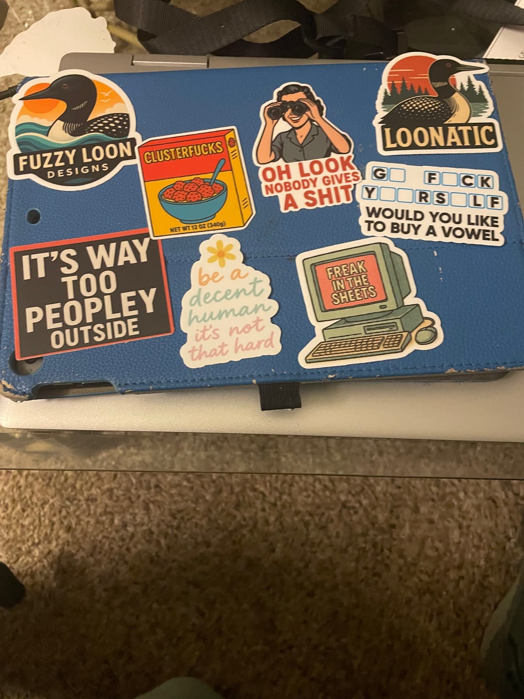 Customer photo review of STICKER CLUB | Monthly Sticker Subscription