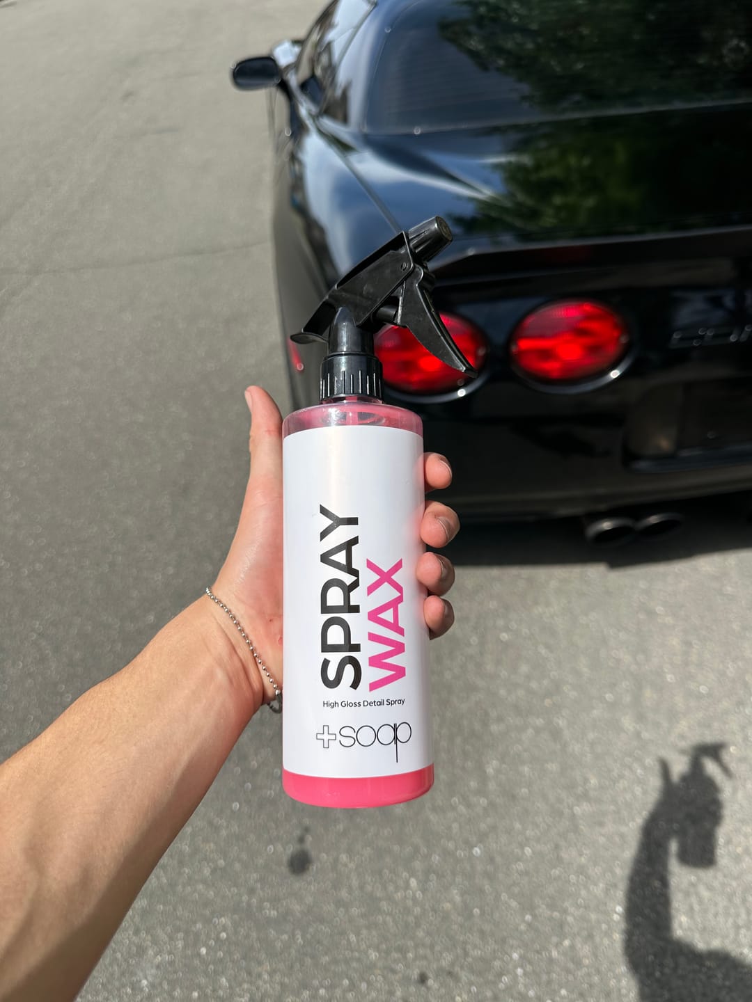 Customer photo review of +Soap Detail Spray & Wax