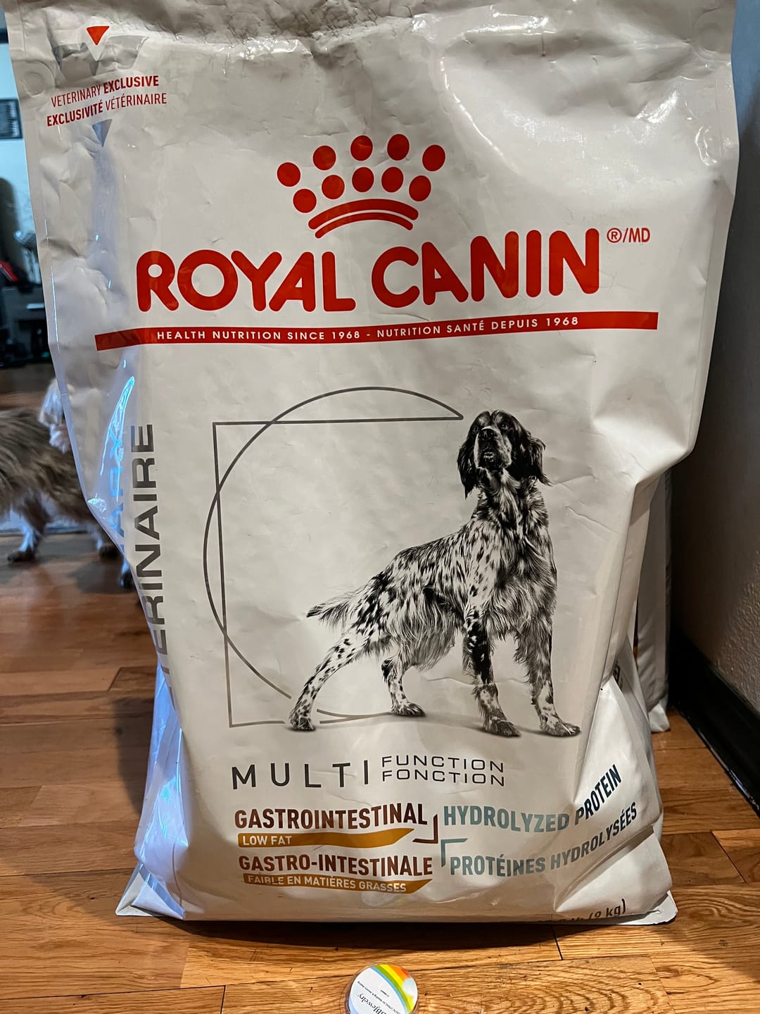 Customer photo review of Royal Canin Gastrointestinal Low Fat + Hydrolyzed Protein Dry Dog Food