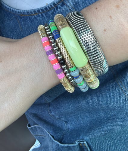 Customer photo review of Citrus Yellow Zo Bracelet