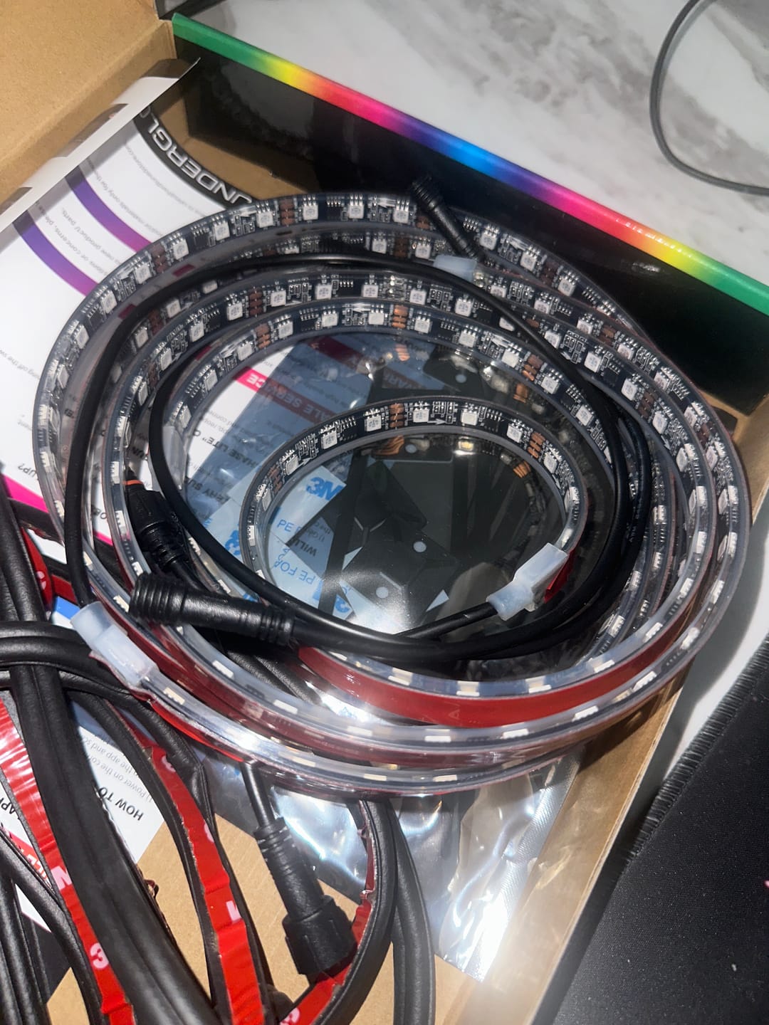 Customer photo review of ELGlow® Underglow Kit Replacement Parts - Standard Kit