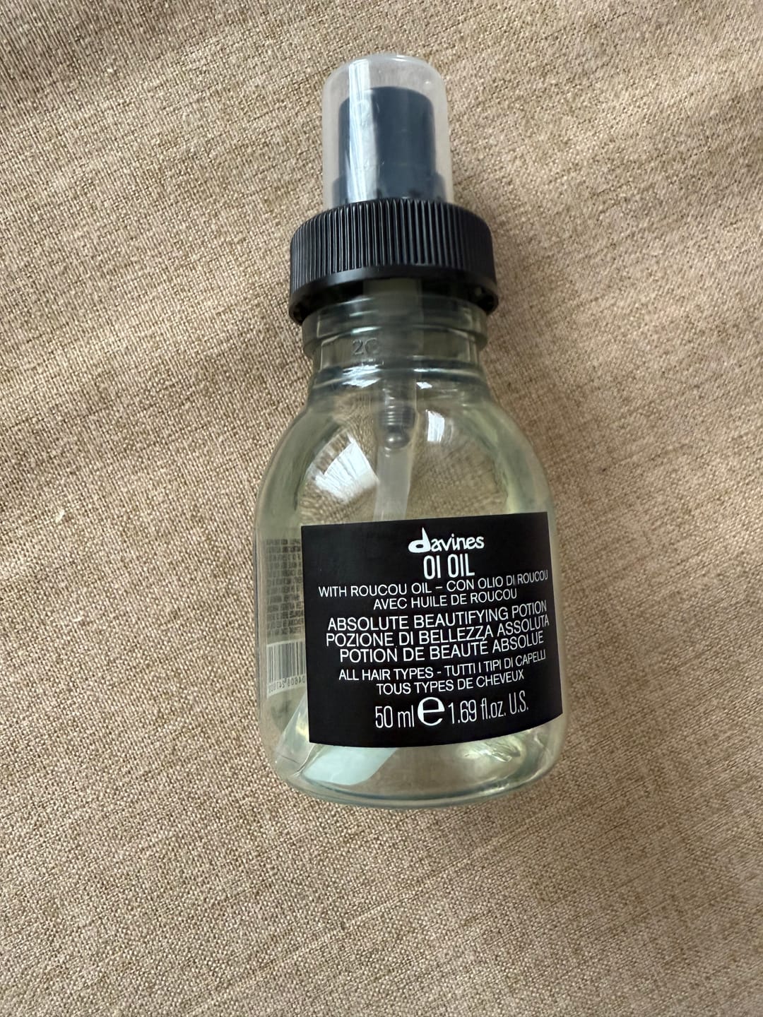 Customer photo review of Óleo Oi Oil Davines