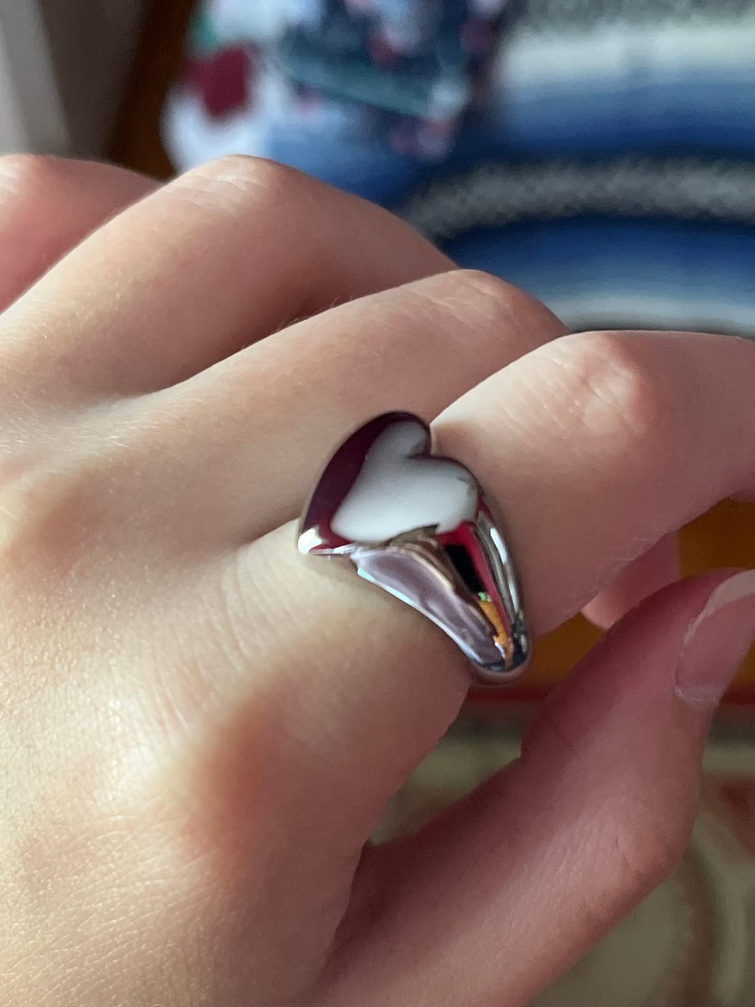 Customer photo review of HEART RING