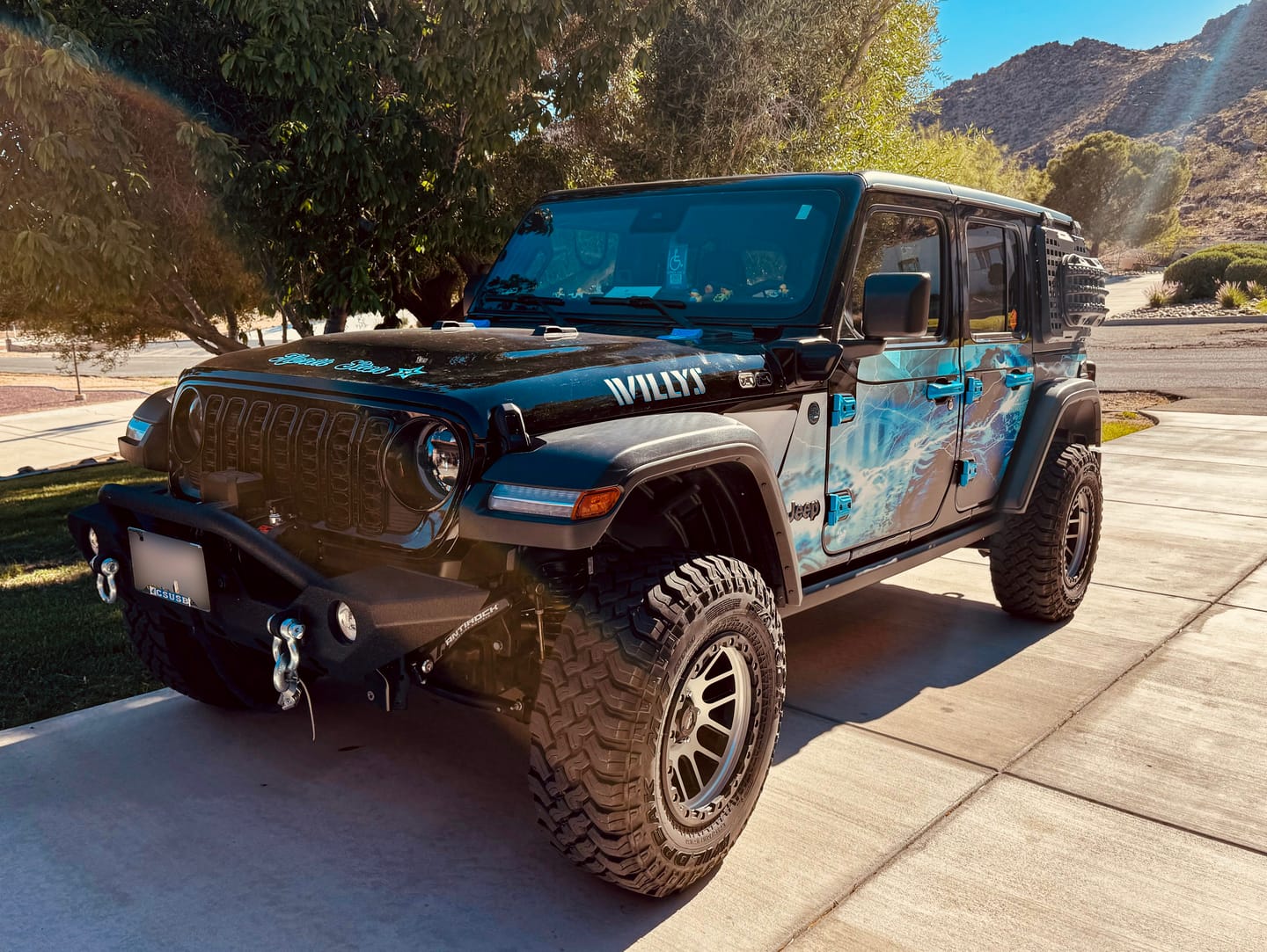 Customer photo review of MEK Removable Trail Armor: Custom Reproductions JLU