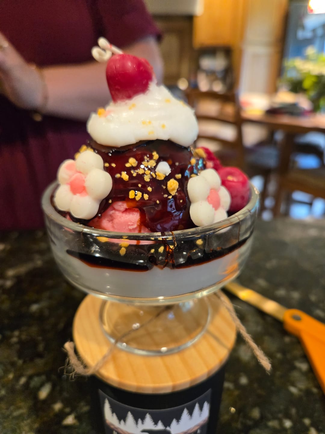 Customer photo review of Ice Cream Sundae (Buy 1 get 40%off Classic Matte Black 10 oz)