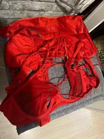 Customer photo review of Chrome Heart Panties - Set of 4