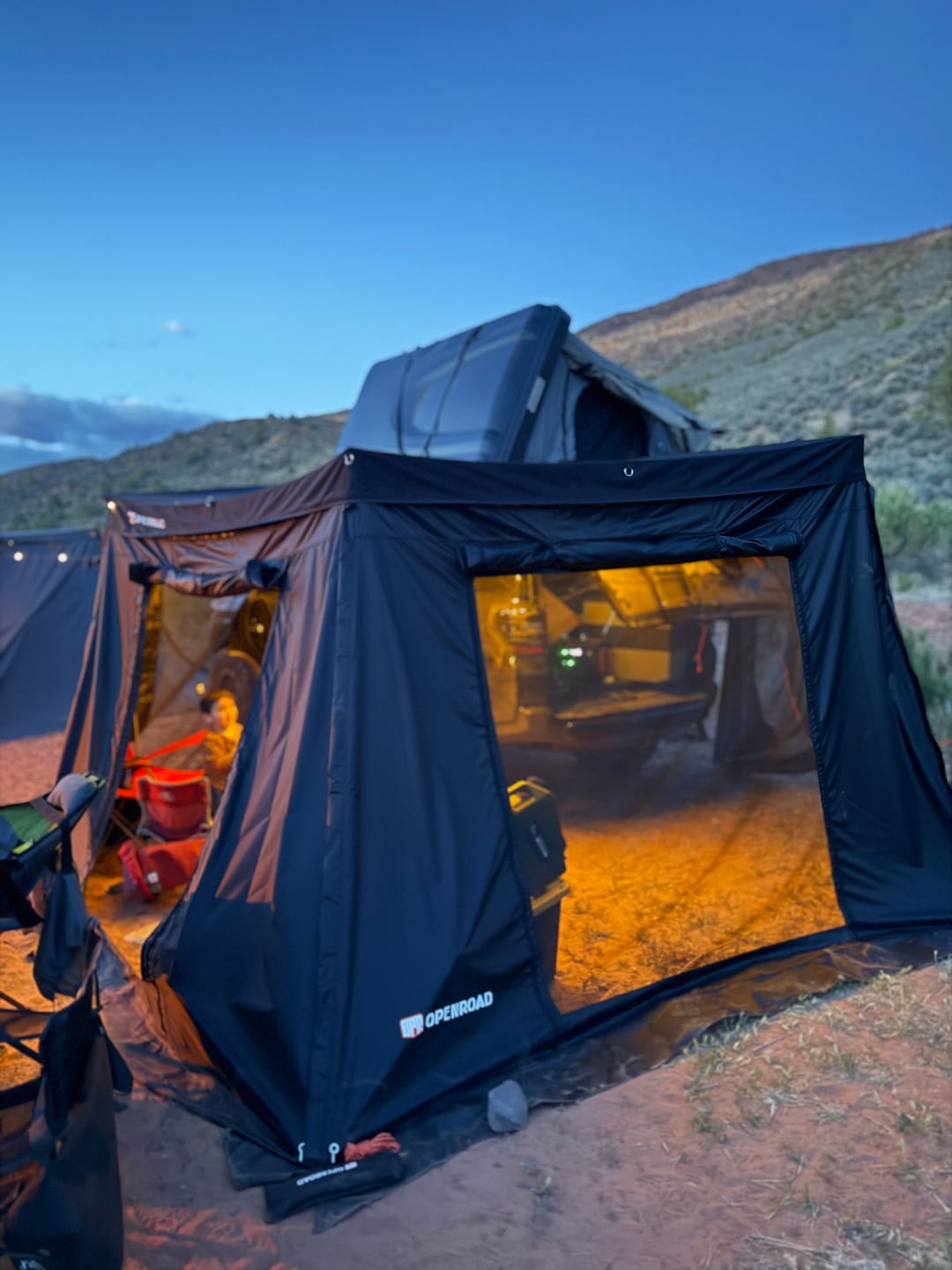 Customer photo review of OPENROAD 270 Awning Side Wall