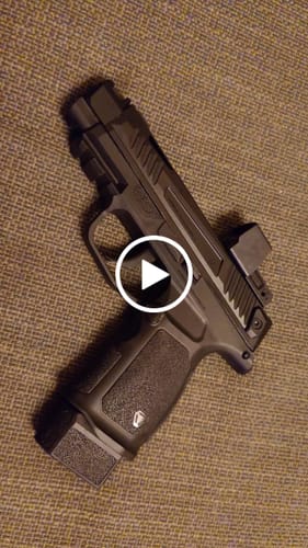 Customer video review of EMG Strike Industries SMP (P365) Green Gas Airsoft Pistol - Black (by VFC)