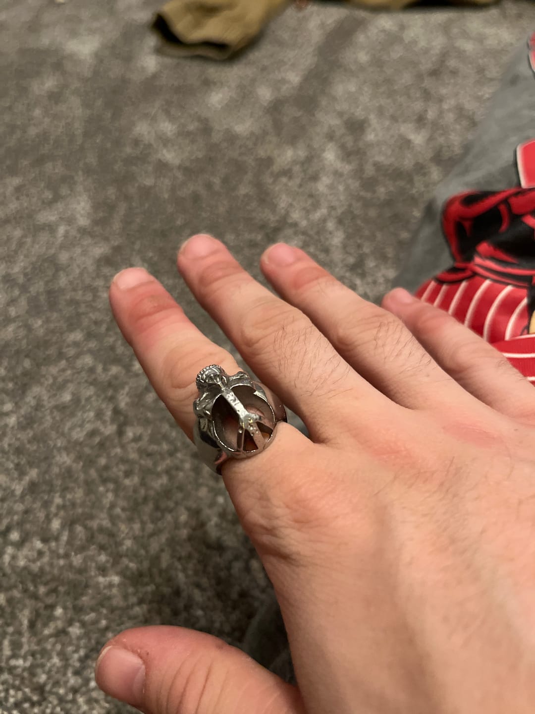 Customer photo review of PEACE OF MIND RING