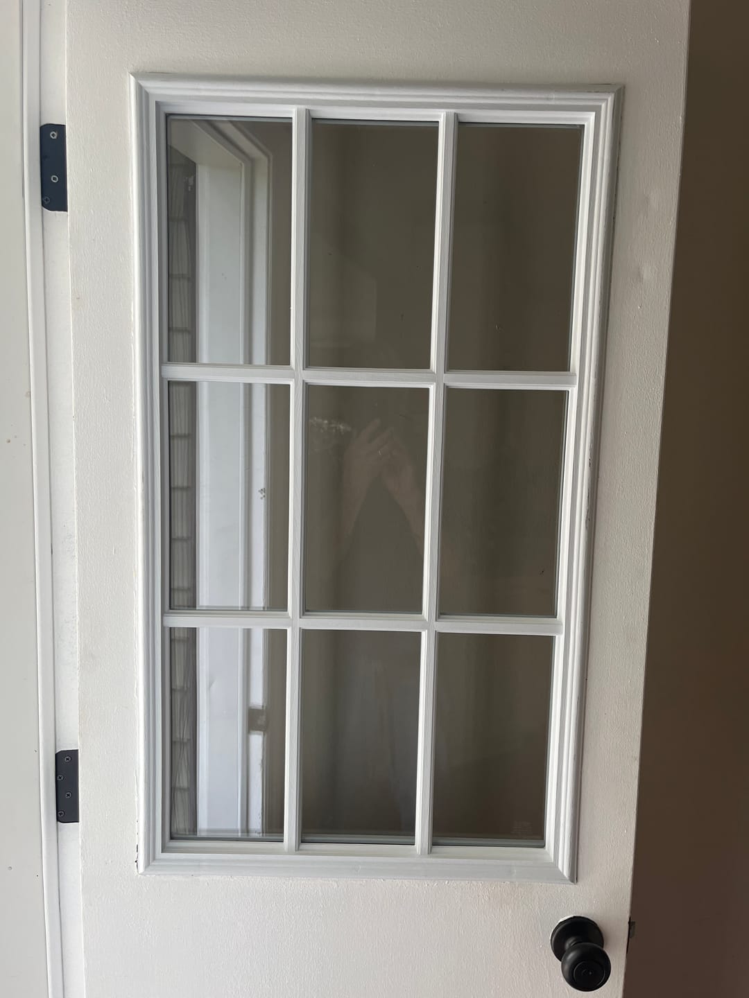 Customer photo review of Clear 9 Lite Glass and Frame Kit (Half Lite)