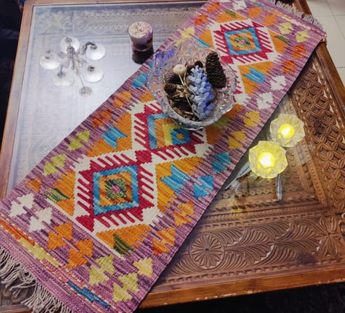 Customer photo review of Table Runner (3'10x1'5)