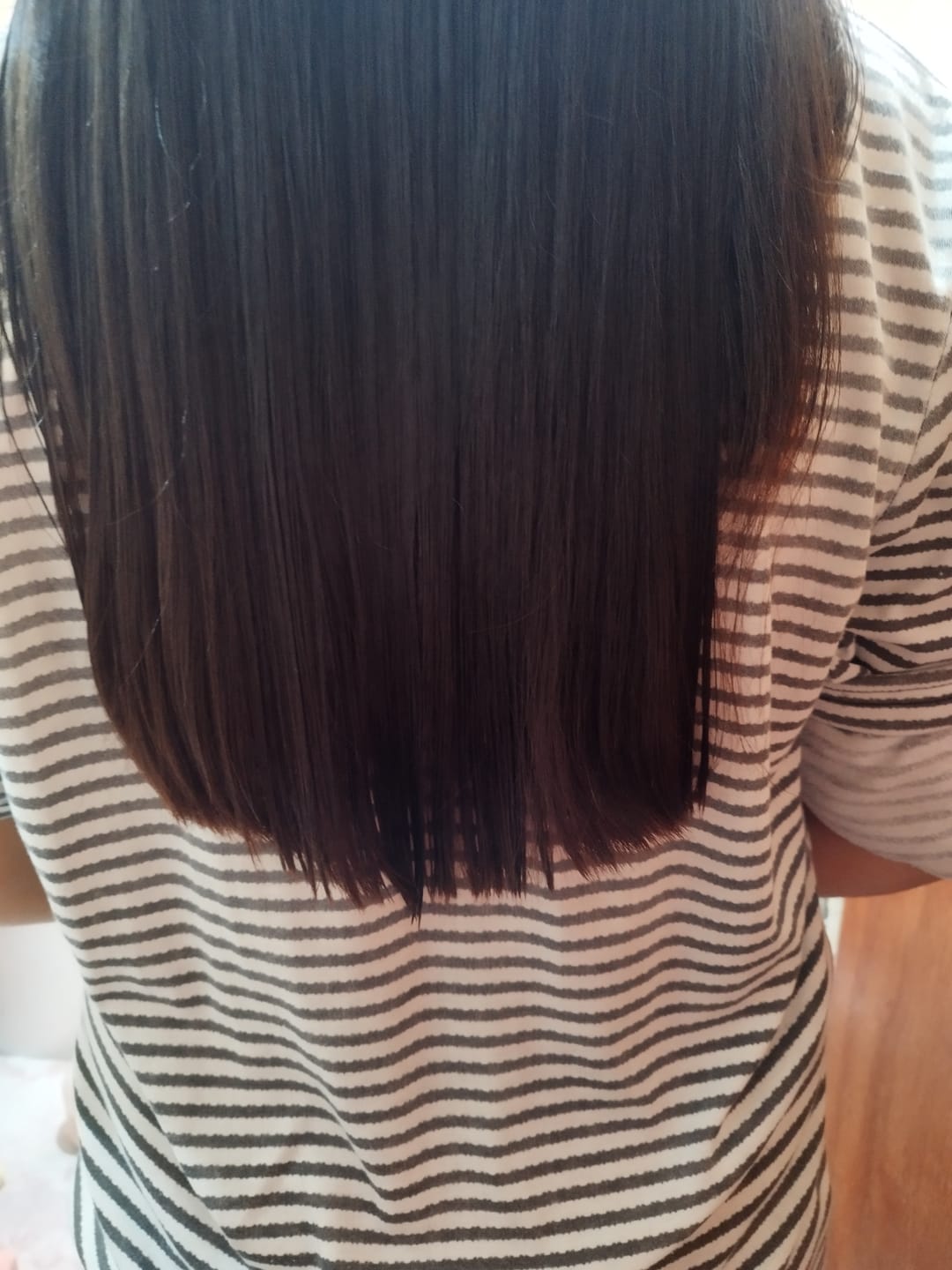 Customer photo review of Tijera 6 Microdentada Ricco
