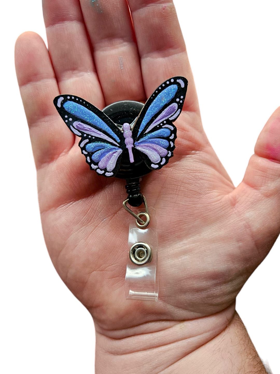 Customer photo review of Unfinished Wood Butterfly Silhouette - Craft- up to 46" DIY