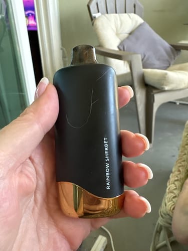 Customer photo review of Rainbow Sherbet CBD Vape Pen