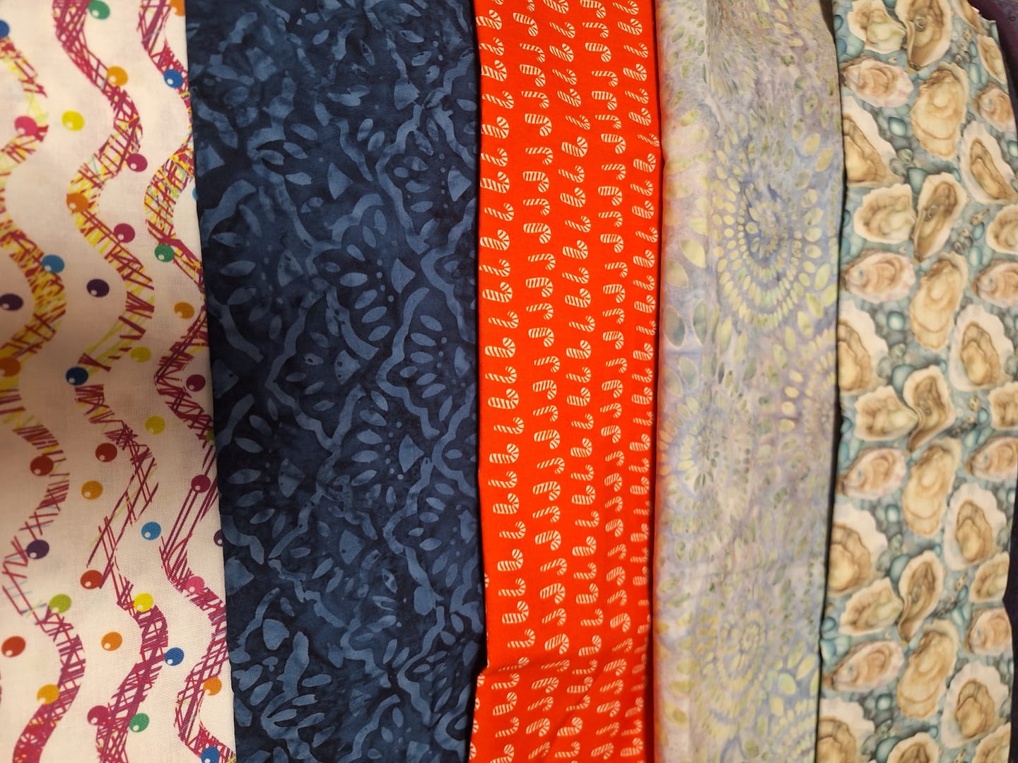 Customer photo review of End of Bolt Mystery Fabric